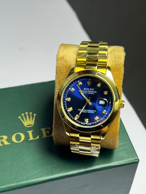 🕰️ Rolex Oyster Day Date ( Golden Stainless Steel )