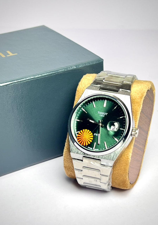 ⌚ Tissot - 1853 PRX stainless steel ( Green Dial )